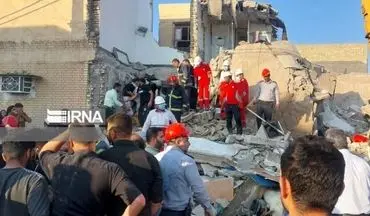 آمار نهایی حادثه دیدگان انفجار گاز در اهواز؛ هفت کشته و سه مصدوم
