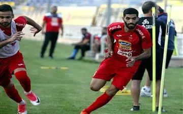  حضور عجیب انصاری در تمرین پرسپولیس