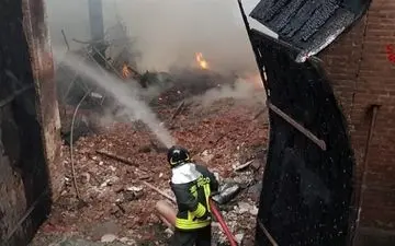 آتش سوزی در بیمارستان 3 کشته و چندین مجروح برجا گذاشت