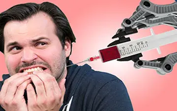 رباتی برای پیدا کردن رگ و گرفتن خون + فیلم