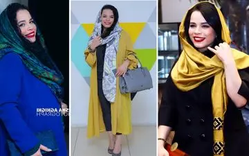 آرایش عجیب و غریب ملیکا شریفی نیا با رژ بنفش! | ملیکا خانم به دنبال جلب توجه!!!