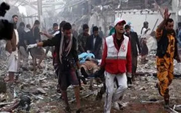 کشته و زخمی شدن ۱۳ غیرنظامی در حمله ائتلاف سعودی به شمال یمن