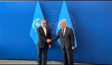 عراقچی با دبیرکل سازمان ملل دیدار و گفت وگو کرد