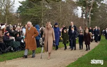 استایل خانواده سلطنتی بریتانیا در کریسمس ۲۰۲۳