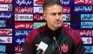  مطهری:  می‌دانیم با چه سبکی با ماشین سازی بازی کنیم/ پرسپولیس به میانه جدول عادت ندارد