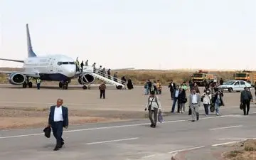 از سرگیری پروازهای فرودگاه گناباد با ورود تجهیزات + جزئیات