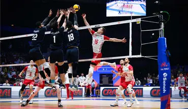 باخت ایران از ارزش‌های بلندقامتان کم نکرد/ والیبالیست‌ها مقابل لهستان یک ست کم آوردند 