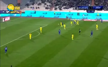 گل دوم استقلال به پارس جنوبی + فیلم