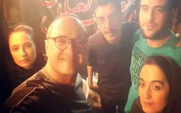 رامبد جوان و نگار جواهریان در شب اربعین