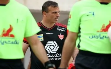 کاپیتان پرسپولیس: تمام بازیکنان از جان مایه گذاشتند تا سه امتیاز را بگیریم اما نشد