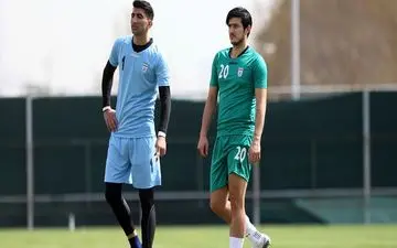 برگزاری آخرین تمرین تیم ملی قبل از بازی با سوریه