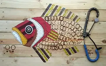 تبدیل زباله به آثار هنری زیبا + فیلم