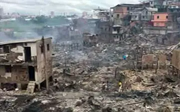 انفجار زودپز، ۶۰۰ خانه را به آتش کشید + فیلم 