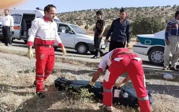 برخورد پراید و کامیون در جاده دامغان-جندق / یک نفر جان باخت