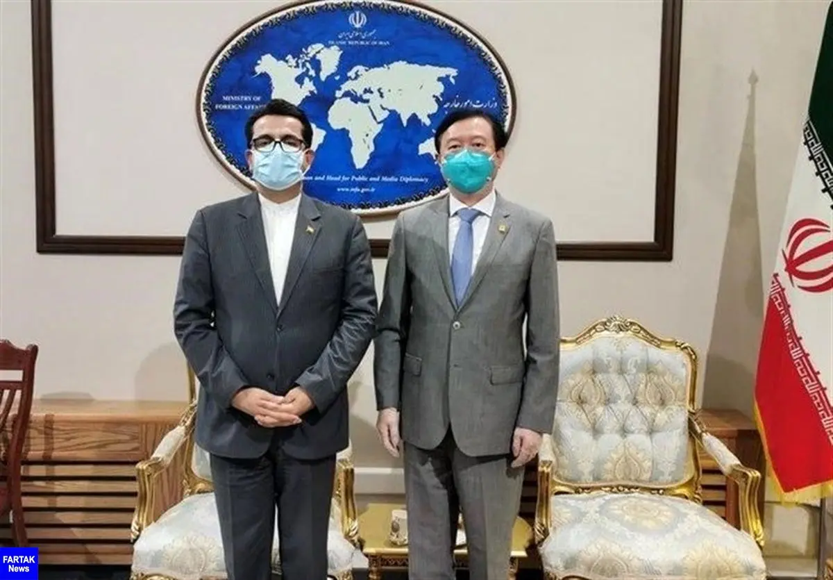 دیدار سفیر چین با سخنگوی وزارت امور خارجه