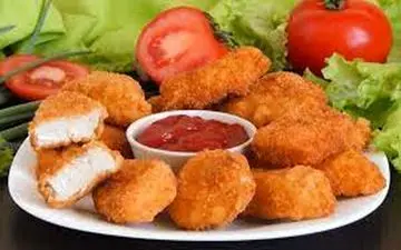 طرز تهیه ناگت مرغ خانگی سالم و اقتصادی | دیگه از بیرون ناگت نخرید +ویدیو