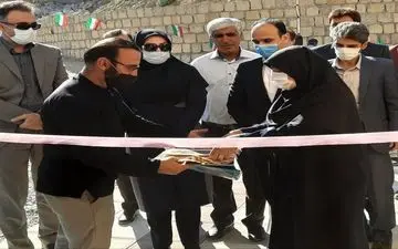 سالن ورزشی چند منظوره روستای حیدرآباد دهستان میشخاص افتتاح شد
