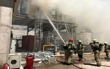 آتش‌سوزی مهیب در تهران؛ نیروگاه برق آلستوم ستارخان در آتش سوخت + فیلم