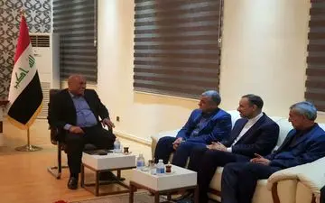 دیدار رییس ستاد اربعین شهرداری تهران با استاندار کربلا 