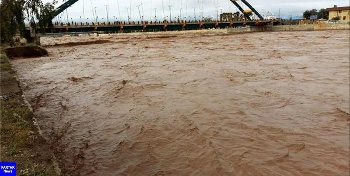 رودخانه «کشکان» طغیان کرد/ تخریب پل‌های ارتباطی روستاهای سیل‌زده پلدختر
