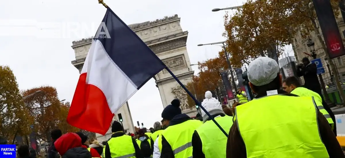 دهها تن از جلیقه زردها در فرانسه بازداشت شدند