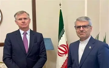 دیدار سفیر انگلیس در تهران با سخنگوی وزارت امور خارجه