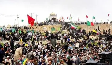 اسکان گسترده زائران بازی‌دراز در کرمانشاه توسط هلال‌احمر

