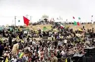 اسکان گسترده زائران بازی‌دراز در کرمانشاه توسط هلال‌احمر

