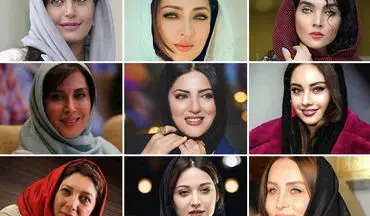 تصاویری جذاب از زنان چشم رنگی سینمای ایران