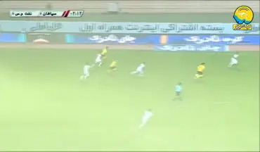 خلاصه بازی سپاهان 0 - 0 نفت‌مسجدسلیمان + فیلم