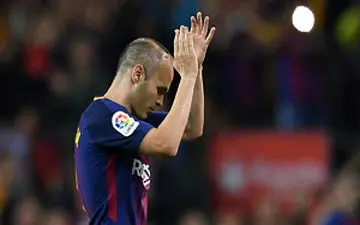 پایان 16 سال حضور اینیستا در بارسلونا + فیلم