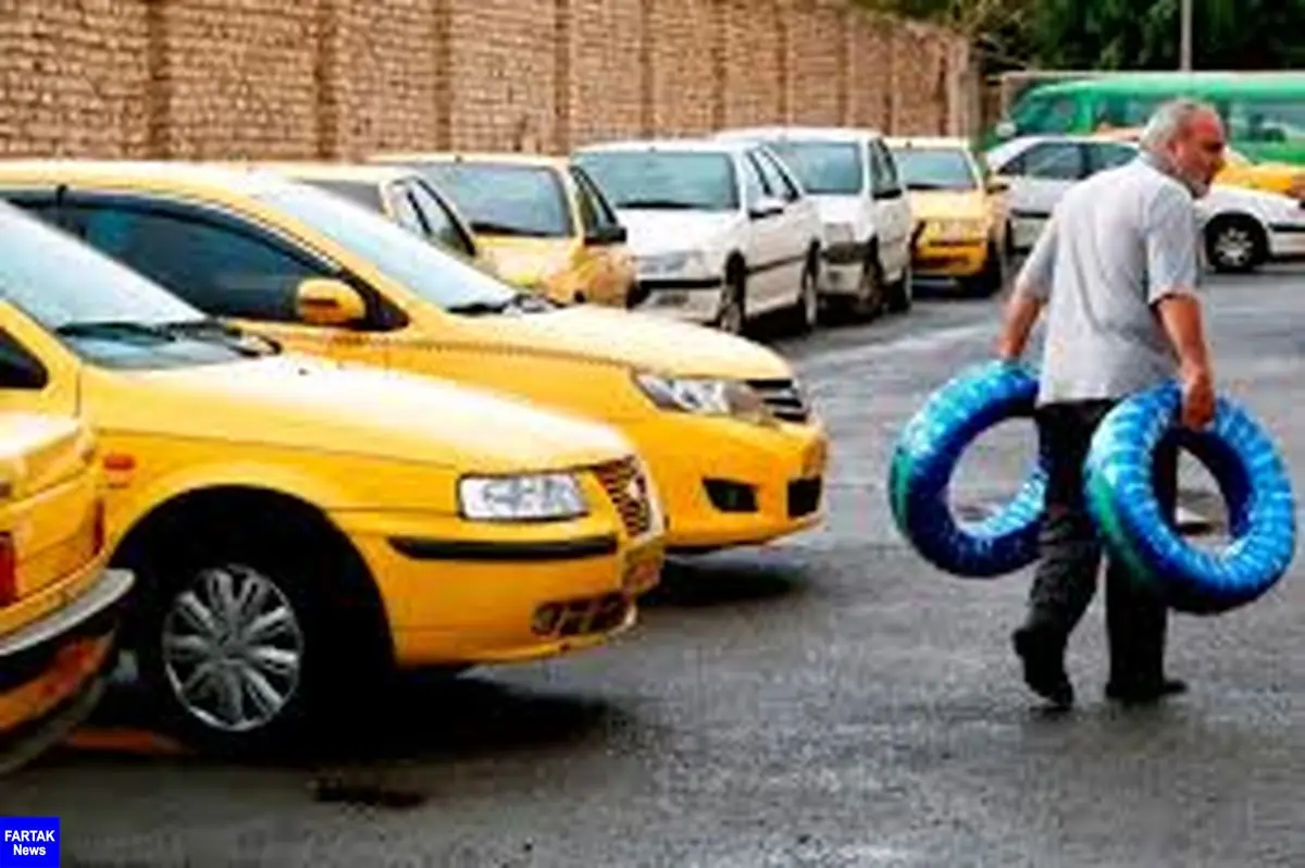 توزیع 250 هزار حلقه لاستیک دولتی به تاکسی‌ها