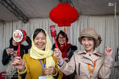 جشنواره عید بهار چین و عید نوروز ایران + عکس