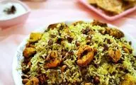 طرز تهیه پلو شوشتری | دستور مجلسی با فیله مرغ خوش‌طعم