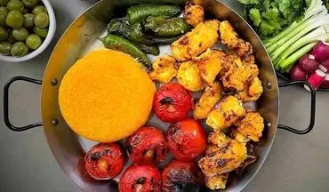چگونه جوجه کباب زعفرانی رستورانی درست کنیم؟