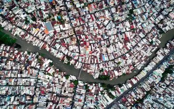  عکس  | شهری که ساکنانش را بلعید 