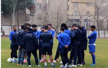 اضافه شدن قائدی در  تمرین استقلال