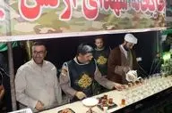 تیپ ۱۸۱ زرهی ارتش به زائران اربعین در مرز خسروی خدمت رسانی می کند