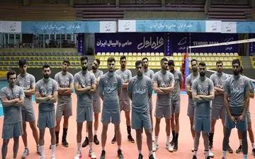 در تمرین تیم ملی والیبال چه گذشت؟ 