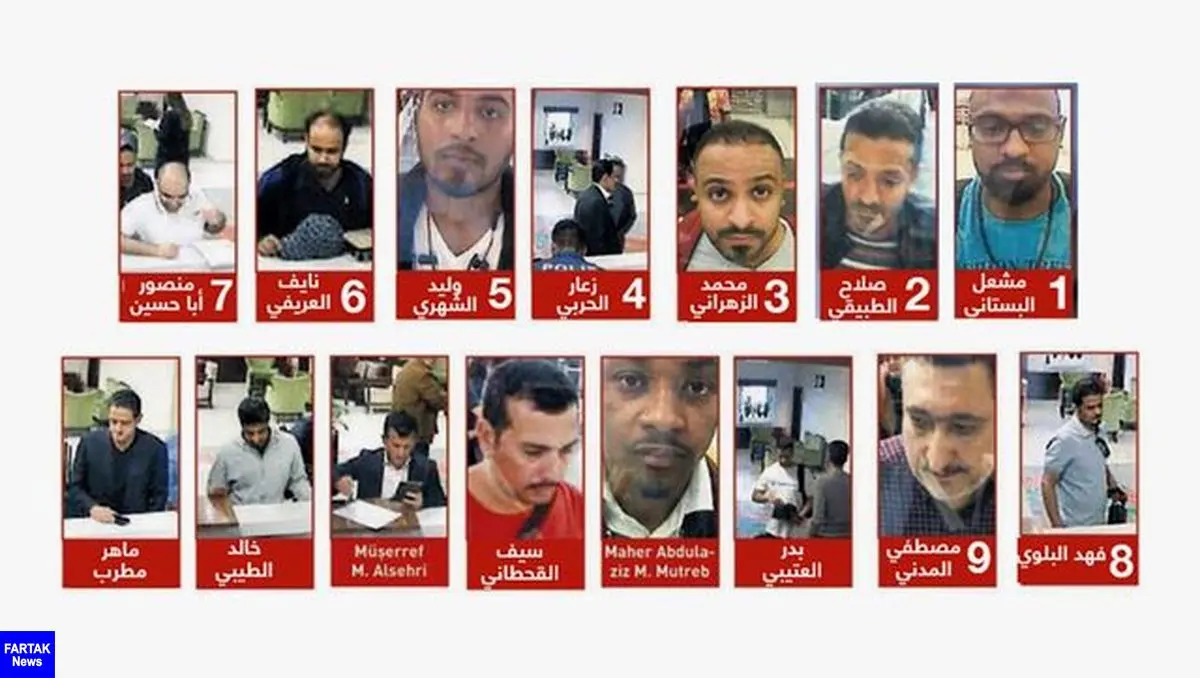 عربستان از ۱۵ مظنون پرونده خاشقجی بازجویی می‌کند