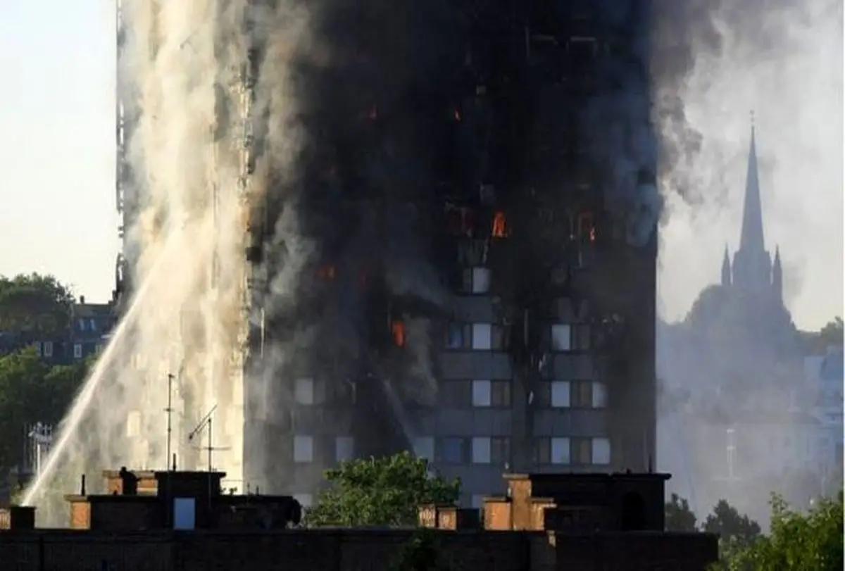 جزییات آتش‌سوزی مهیب در لندن 