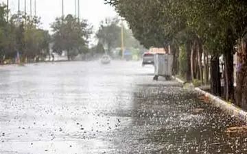 رگبار پراکنده و تندباد در راه است