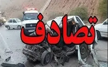 تصادف اتوبوس و پژو در جاده جهرم- لار ۲ کشته داشت