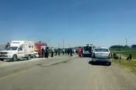 2 فوتی در حادثه رانندگی در جاده نورآباد - کرمانشاه
