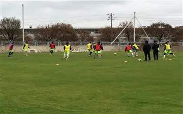 حضور بازیکن های جدید در تمرینات گسترش فولاد 