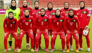 تاجیکستان مغلوب دختران فوتبال ایران شد
