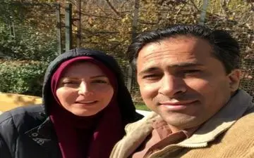 سلفی زوج مشهور مجری خبری تلویزیون