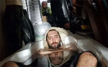 آب تنی بهرام رادان در وان حمام! + عکس