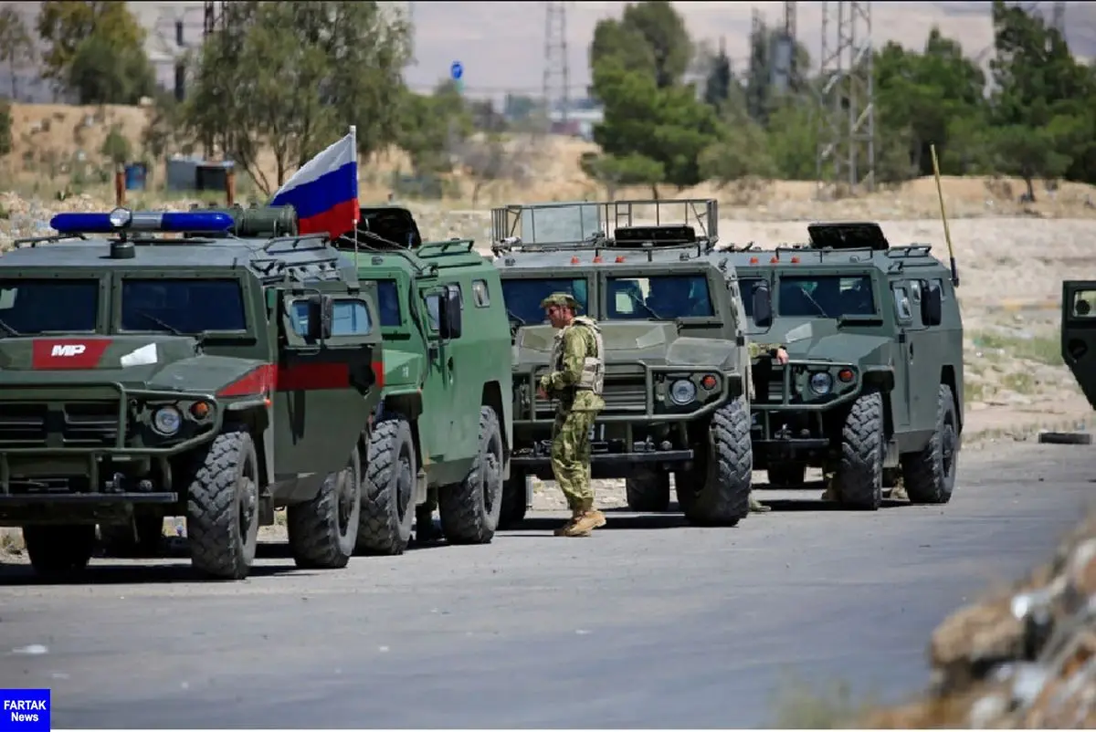  حضور پلیس نظامی روسیه در منبج سوریه