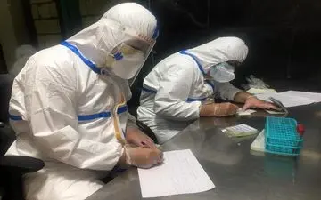 غربالگری افراد در معرض خطر کرونا در کرمانشاه